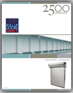 Model 2500 roll up door brochure